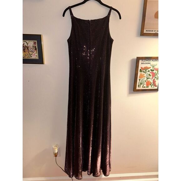 Betsy & Adam by Jaslene sequined gown - Picture 7 of 9